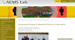 Desktop Screenshot of aemslab.org.nz